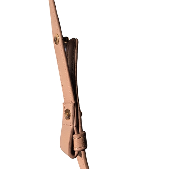 Pink Samara Shoulder Vegan Leather Bag - Picture 5 of 8